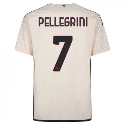 Fotbalový Dres AS Řím Pellegrini 7 Venkovní Dresy 2023-24 Fotbalový Dres AS Řím Pellegrini 7 Venkovní Dresy 2023-24
